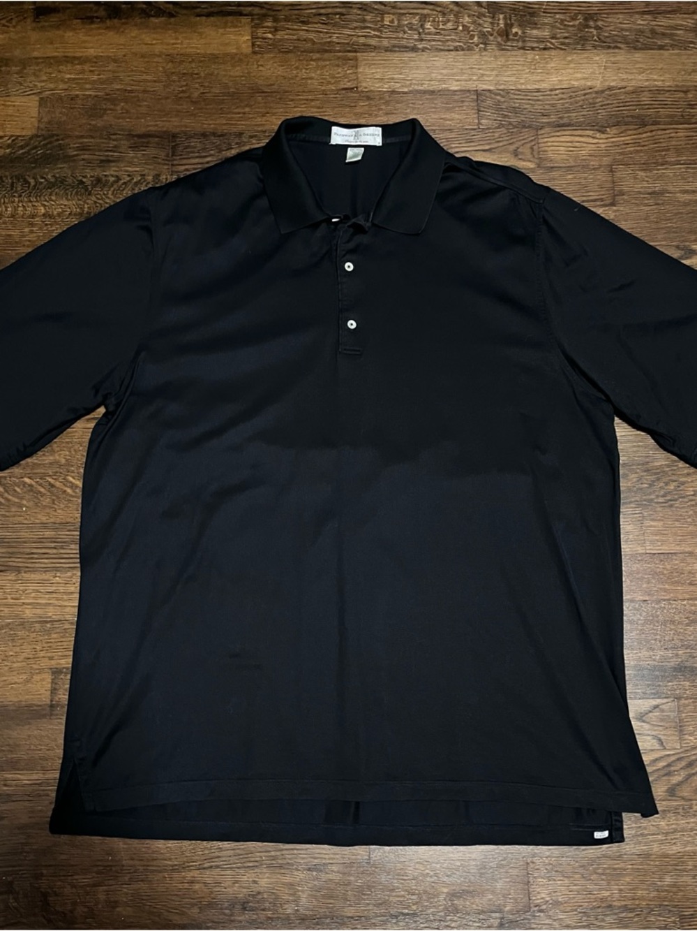 Fairway & Greene Black Polo Shirt